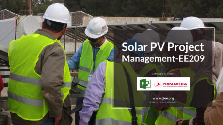 Solar PV Project Management Course (EE209)